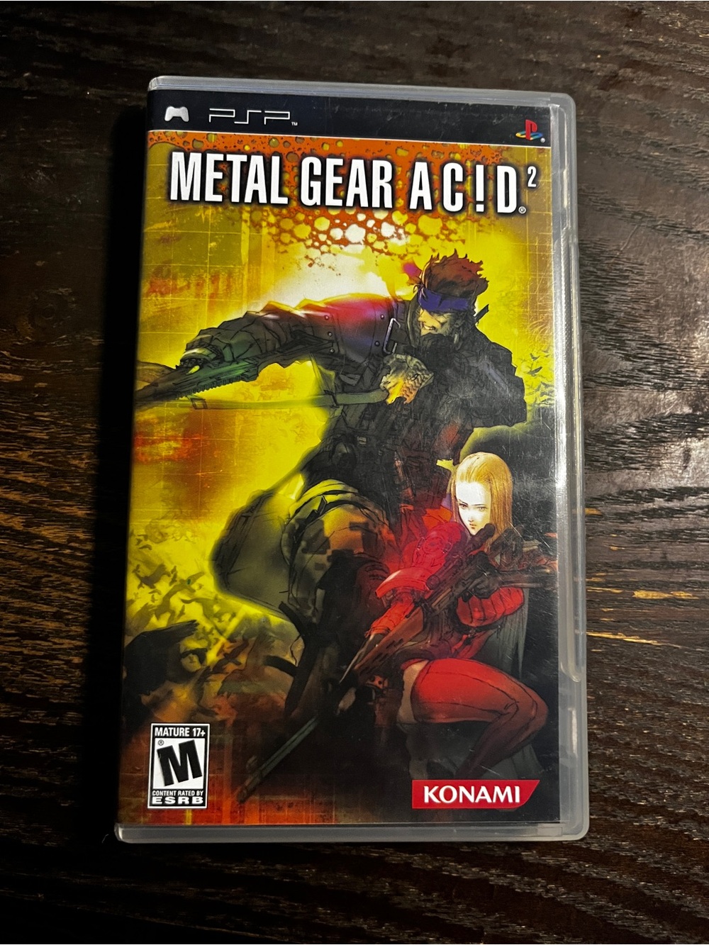 Metal Gear Acid 2 (PSP) - W/ Original 3D Glasses